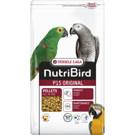 NutriBird P15 Original Papegaai 3kg NutriBird P15 Original Papegaai 3kg