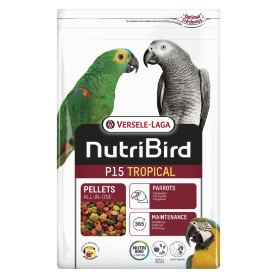 NutriBird P15 Tropical Papegaai 1kg NutriBird P15 Tropical Papegaai 1kg