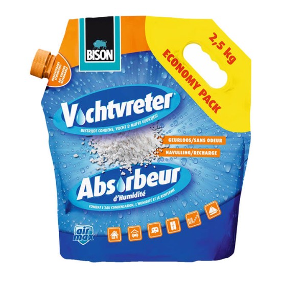 Bison Airmax Vochtvreter Navulling korrel Bison Airmax Vochtvreter Navulling korrel