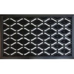 Deurmat Armada black 45x75cm