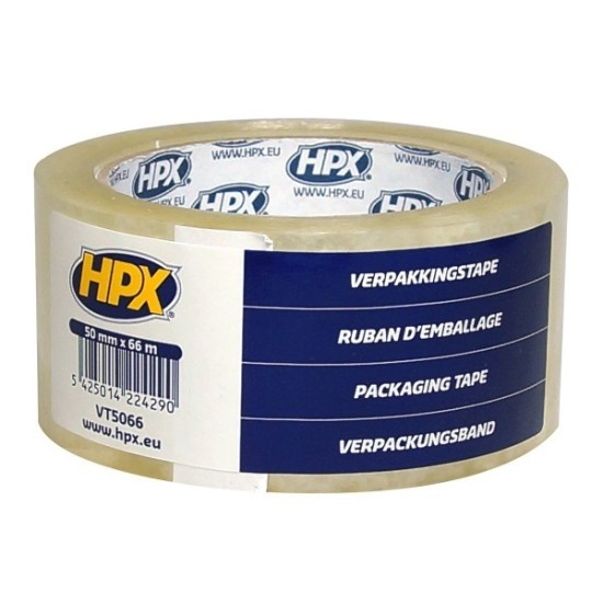 Verpakkingstape Plakband transparant 5cm 66m Verpakkingstape Plakband transparant 5cm 66m