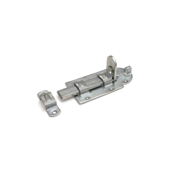Hangslotrolschuif vlak 120mm verzinkt