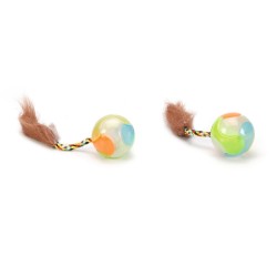 Kattenspeeltje Glow Bal 2st Assorti