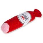 Kattenspeeltje Textiel Salami Rood Kattenspeeltje Textiel Salami Rood