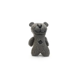 Hondenspeeltje Textiel Boris grijs 23cm