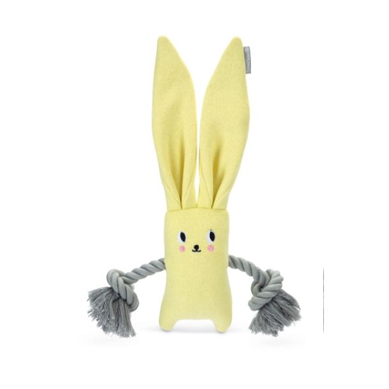 Puppyspeelgoed Konijn Jilco geel 35cm Puppyspeelgoed Konijn Jilco geel 35cm