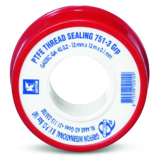 Griffon PTFE-Tape Gasleiding Griffon PTFE-Tape Gasleiding