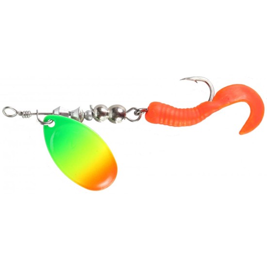 LFT Twisttail Spinner (2) Fire Tiger