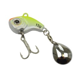 LFT Tail Spinner 3cm White Lemon LFT Tail Spinner 3cm White Lemon