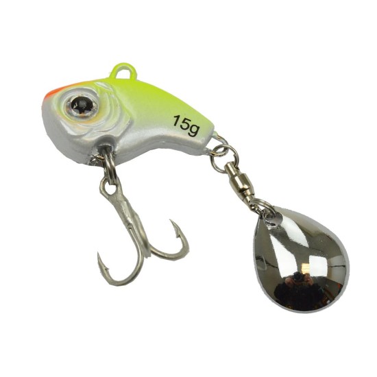 LFT Tail Spinner 3cm White Lemon LFT Tail Spinner 3cm White Lemon