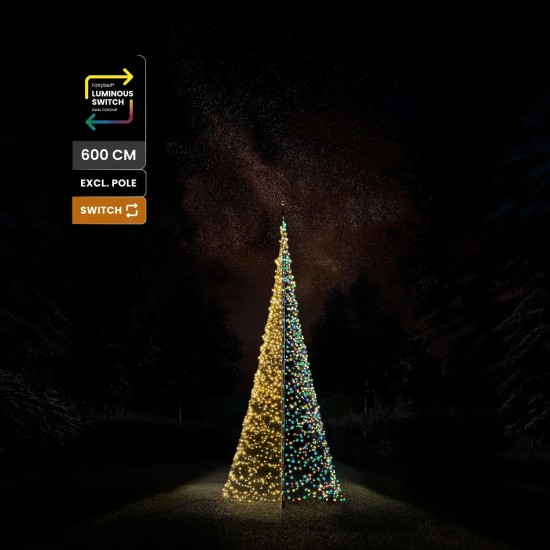 Fairybell Premium Luminous Switch 6 meter 2048Led Fairybell Premium Luminous Switch 6 meter 2048Led
