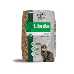 Linda Circulair Hout Kattenbakvulling 18L