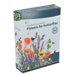 Strooidoos Friendly Flowers Vlinders Laag 100m²