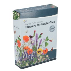 Strooidoos Friendly Flowers Vlinders Laag 100m²