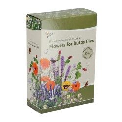 Strooidoosje Friendly Flowers Vlinders Laag 25m²