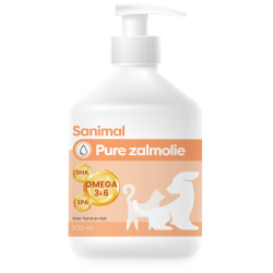 Sanimal Pure Zalmolie 500ml Sanimal Pure Zalmolie 500ml