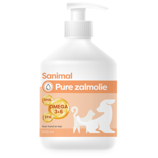Sanimal Pure Zalmolie 500ml Sanimal Pure Zalmolie 500ml