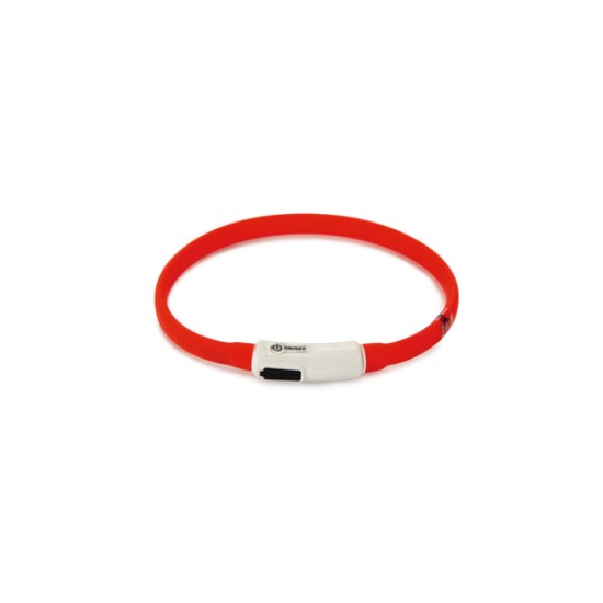 Siliconen hondenhalsband Dogini USB Rood 35cm Siliconen hondenhalsband Dogini USB Rood 35cm