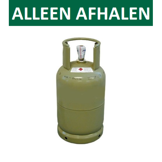 Groene gasfles 5kg Losse vulling Groene gasfles 5kg Losse vulling