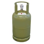 Groene gasfles 5kg Losse vulling Groene gasfles 5kg Losse vulling