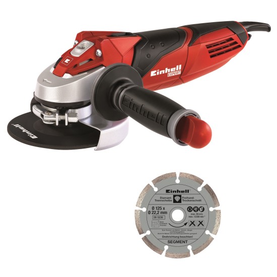 Einhell Haakse slijper TE-AG 125/750 kit Einhell Haakse slijper TE-AG 125/750 kit