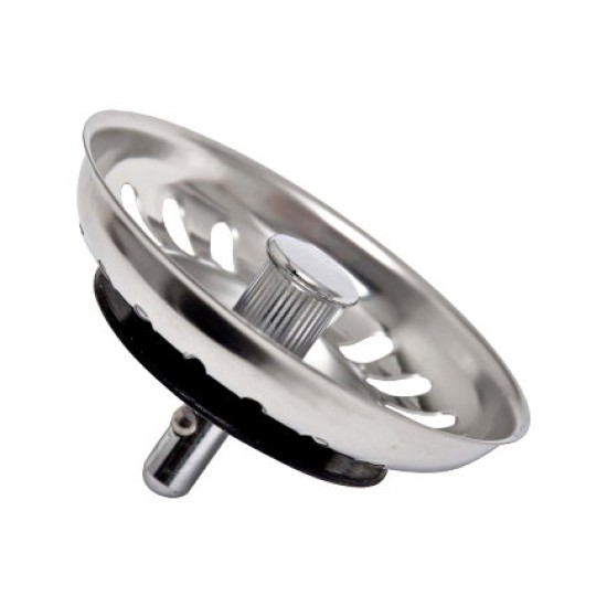 Afvoerplug chroom korfplug 42mm Sanivesk Afvoerplug chroom korfplug 42mm Sanivesk