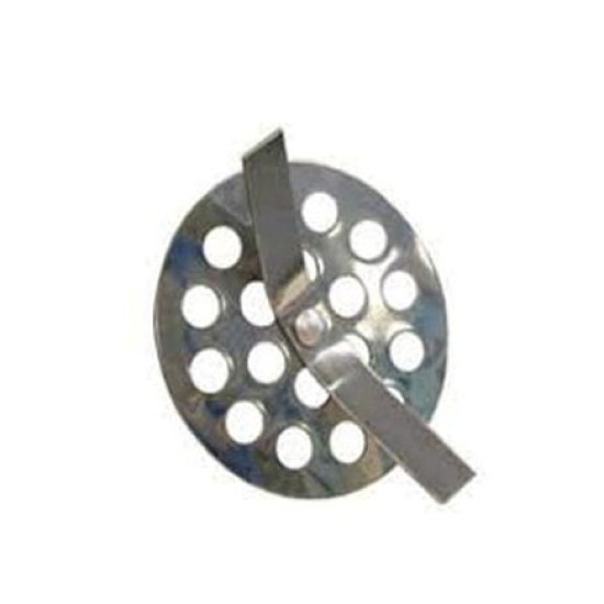 Afvoerrooster met veerklem rvs 40mm Sanivesk