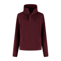 Kjelvik Fleece sweater Gilia Burgundy