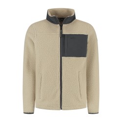 Kjelvik Sherpa Fleecevest Keano Sand