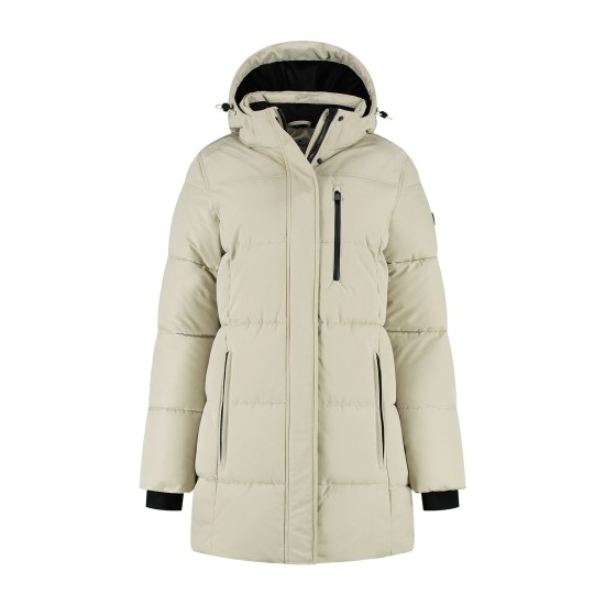 Kjelvik dames winterjas Starlet sand Kjelvik dames winterjas Starlet sand