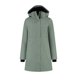Kjelvik dames winterjas Swaan green
