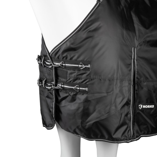 Outdoor deken Oxford 450D 200gr zwart
