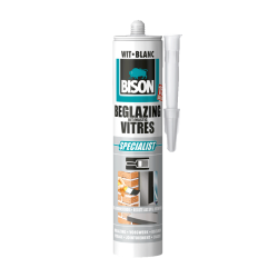 Bison Beglazingskit Wit 290ml
