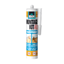 Bison Montagekit Transparant 310gr