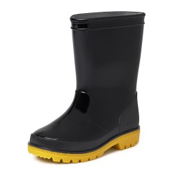 Alex kinderlaars pvc zwart