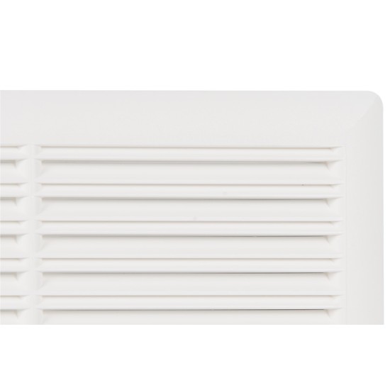 Luxe afsluitbaar ventilatieroost 250x200mm wit Luxe afsluitbaar ventilatieroost 250x200mm wit