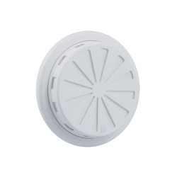 Rond verstelbaar ventilatierooster ø100-150mm wit Nedco Rond verstelbaar ventilatierooster ø100-150mm wit Nedco