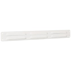 Schoepenrooster wit 370x40mm Nedco