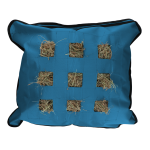 Hooikussen Slow Feeder blauw Hooikussen Slow Feeder blauw
