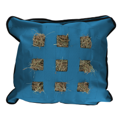 Hooikussen Slow Feeder blauw