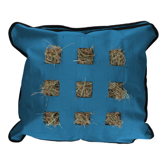 Hooikussen Slow Feeder blauw Hooikussen Slow Feeder blauw