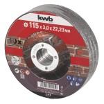 KRAFTIXX DOORSLIJPSCHIJF Ø115MM 10ST