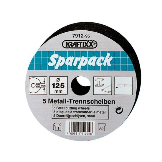 KRAFTIXX DOORSLIJPSCHIJF Ø115MM 10ST KRAFTIXX DOORSLIJPSCHIJF Ø115MM 10ST