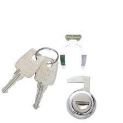 Brabantia brievenbusslot vernikkeld