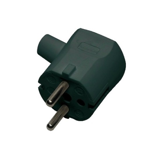 Stekker Haaks +RA zwart +TULE KAISER