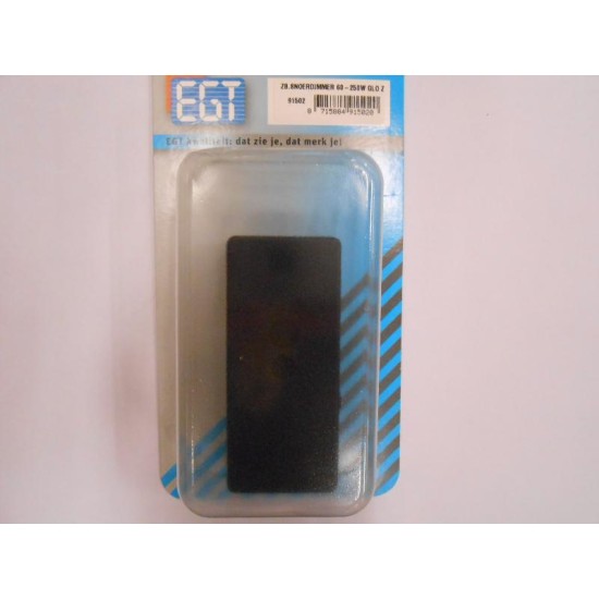 Snoerdimmer universeel zwart 20-250W