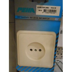 Inbouw stopcontact enkel  PEHA