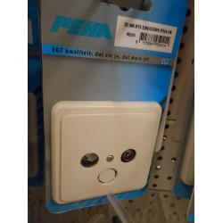 Inbouw Stopcontact R-TV peha