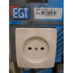 Opbouw stopcontact enkel PEHA