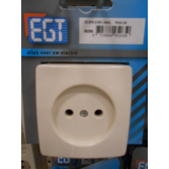 Opbouw stopcontact enkel PEHA